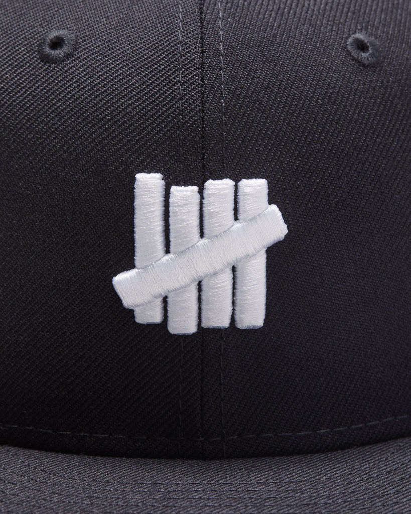 UNDEFEATED X NE WOOL ICON FITTED - NAVY