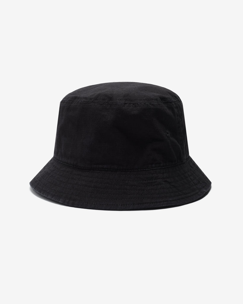 UNDEFEATED RIPSTOP BUCKET HAT - BLACK