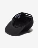 UNDEFEATED SLOUCHY 5 PANEL SNAPBACK - BLACK