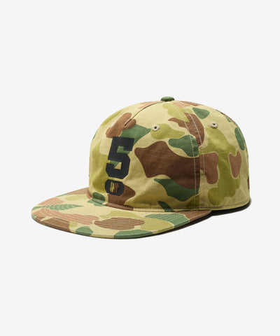 UNDEFEATED SLOUCHY 5 PANEL SNAPBACK - WOODLAND-DUCK-CAMO