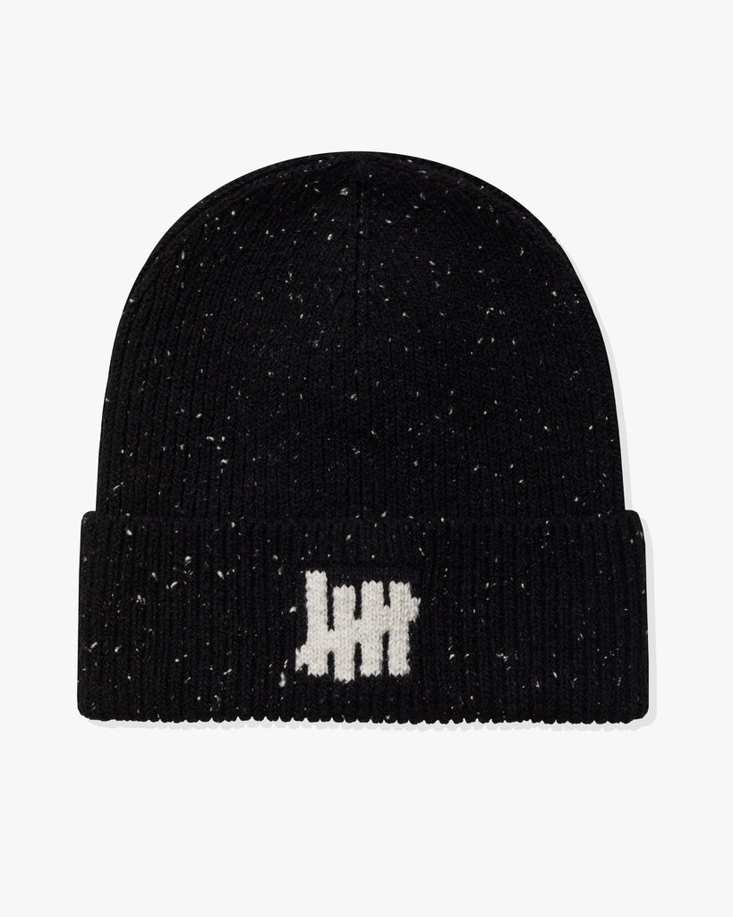 UNDEFEATED SPECKLE WATCH CAP - BLACK