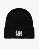 UNDEFEATED SPECKLE WATCH CAP - BLACK