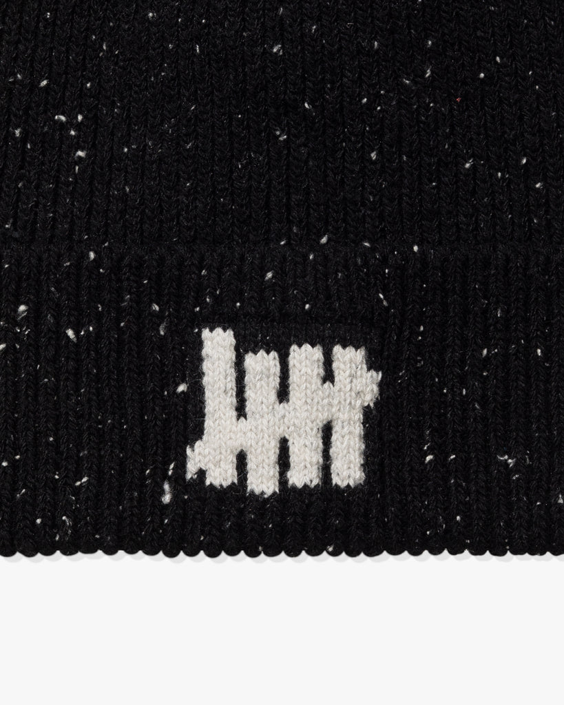 UNDEFEATED SPECKLE WATCH CAP - BLACK