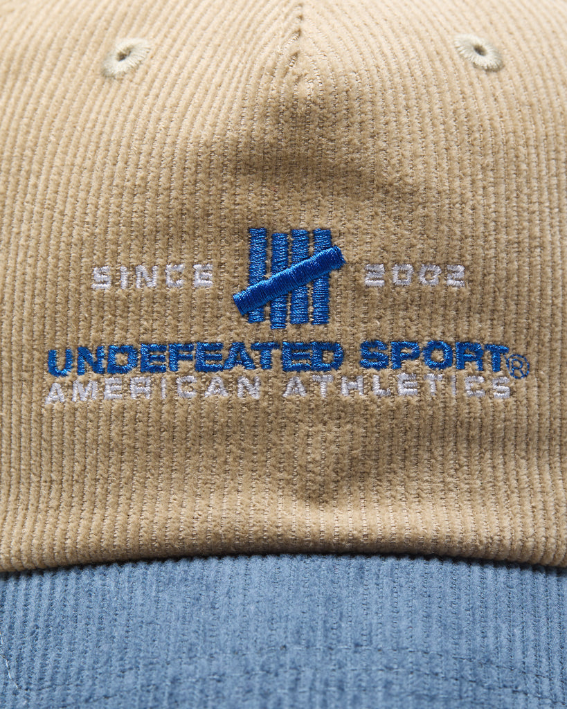 UNDEFEATED SPORT SNAPBACK TAN STONE BLUE