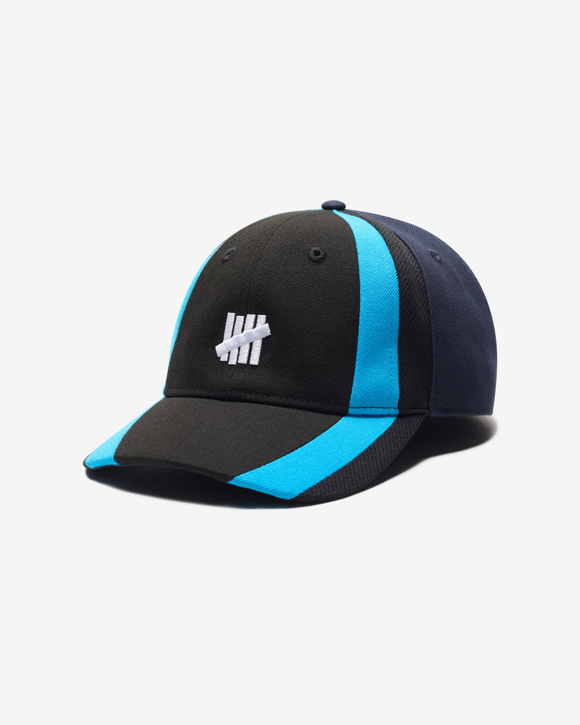 UNDEFEATED SP26 STRIPE STRAPBACK - BLACK