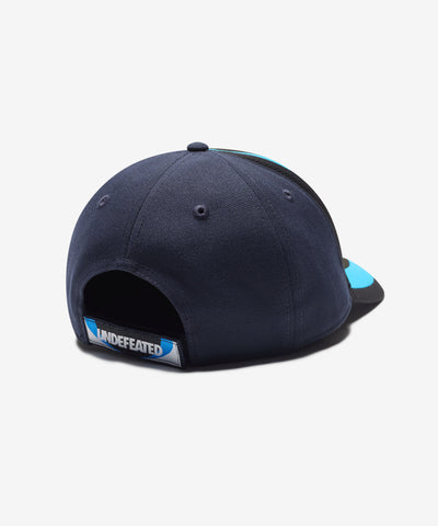 UNDEFEATED SP26 STRIPE STRAPBACK - BLACK
