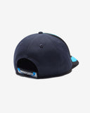 UNDEFEATED SP26 STRIPE STRAPBACK - BLACK