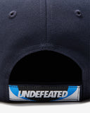 UNDEFEATED SP26 STRIPE STRAPBACK - BLACK