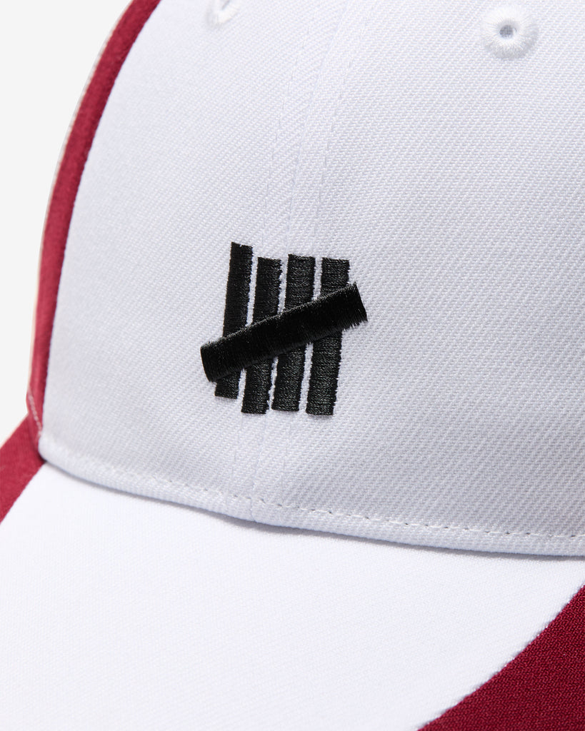 UNDEFEATED SP26 STRIPE STRAPBACK - IVORY
