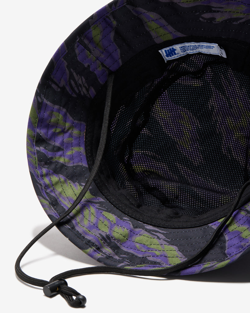 UNDEFEATED SU26 TIGER CAMO BOONIE - PURPLE CAMO