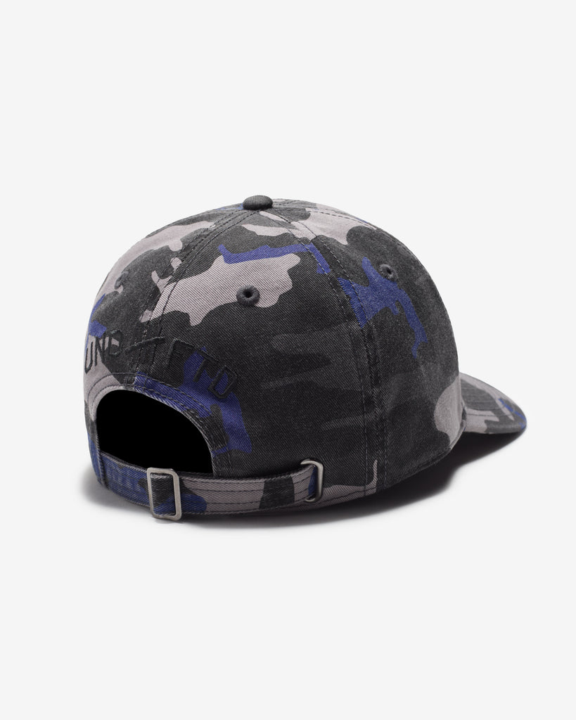 UNDEFEATED SP26 CAMO STRAPBACK - DARK GREY