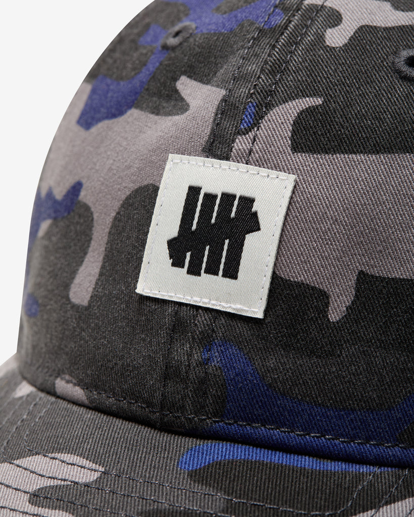 UNDEFEATED SP26 CAMO STRAPBACK - DARK GREY
