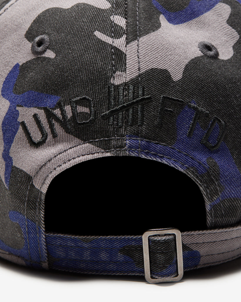 UNDEFEATED SP26 CAMO STRAPBACK - DARK GREY