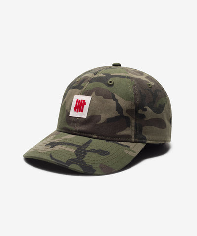 UNDEFEATED SP26 CAMO STRAPBACK - OLIVE