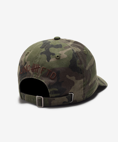 UNDEFEATED SP26 CAMO STRAPBACK - OLIVE