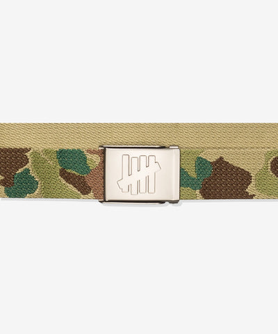 UNDEFEATED FA25 WEBBING BELT - DUCK CAMO