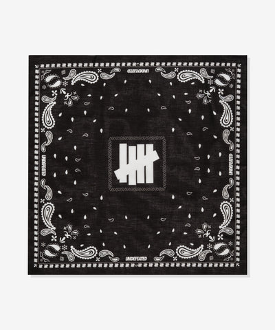 UNDEFEATED ICON BANDANA BLACK