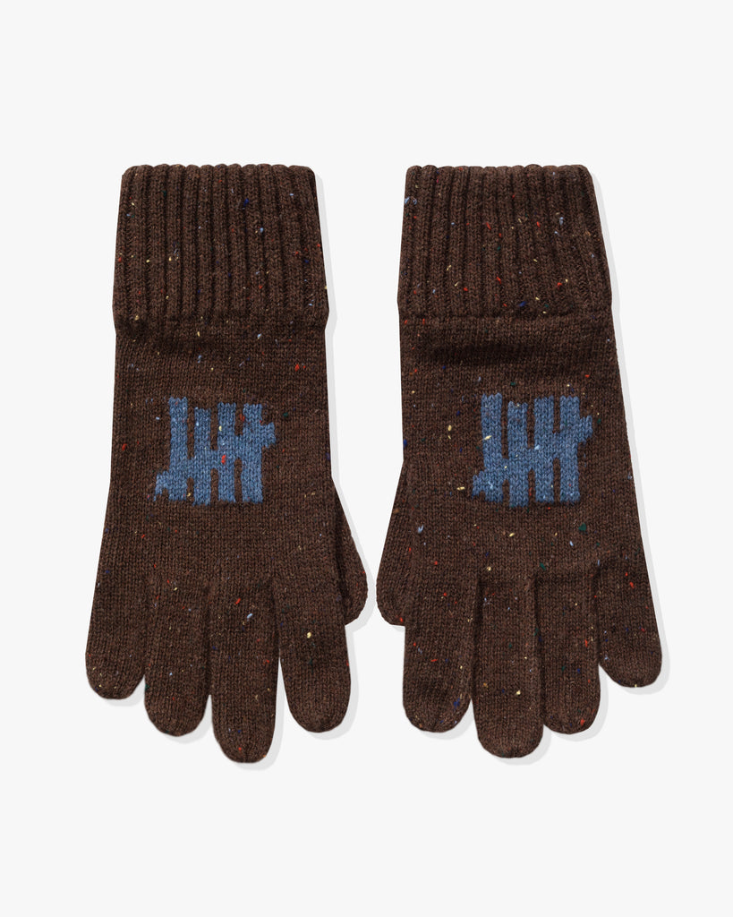 UNDEFEATED ICON SPECKLE GLOVES - BROWN