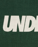 UNDEFEATED SU26 LOGO BEACH TOWEL- DARK GREEN