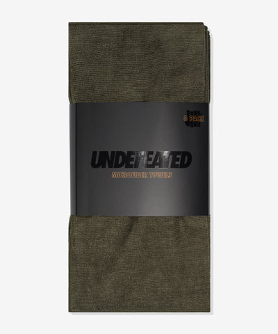 UNDEFEATED SP26 MICROFIBER TOWEL - OLIVE (8-PACK)