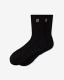 UNDEFEATED PREMIUM ICON CREW SOCK - BLACK