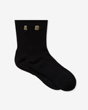 UNDEFEATED PREMIUM ICON CREW SOCK - BLACK