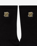 UNDEFEATED PREMIUM ICON CREW SOCK - BLACK