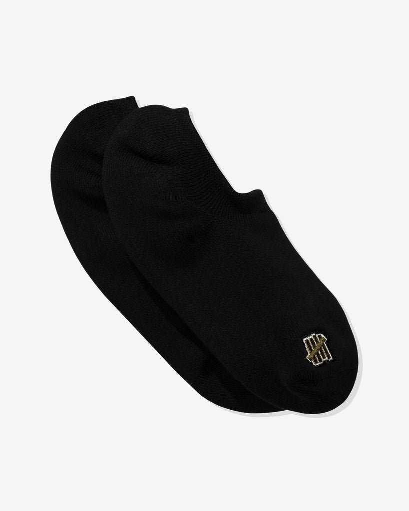 UNDEFEATED PREMIUM ICON NO SHOW SOCK - BLACK
