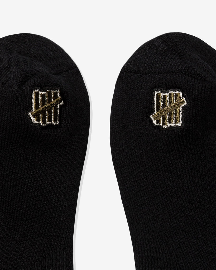 UNDEFEATED PREMIUM ICON NO SHOW SOCK - BLACK