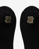 UNDEFEATED PREMIUM ICON NO SHOW SOCK - BLACK
