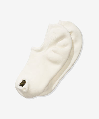 UNDEFEATED PREMIUM ICON NO SHOW SOCK - OFF WHITE