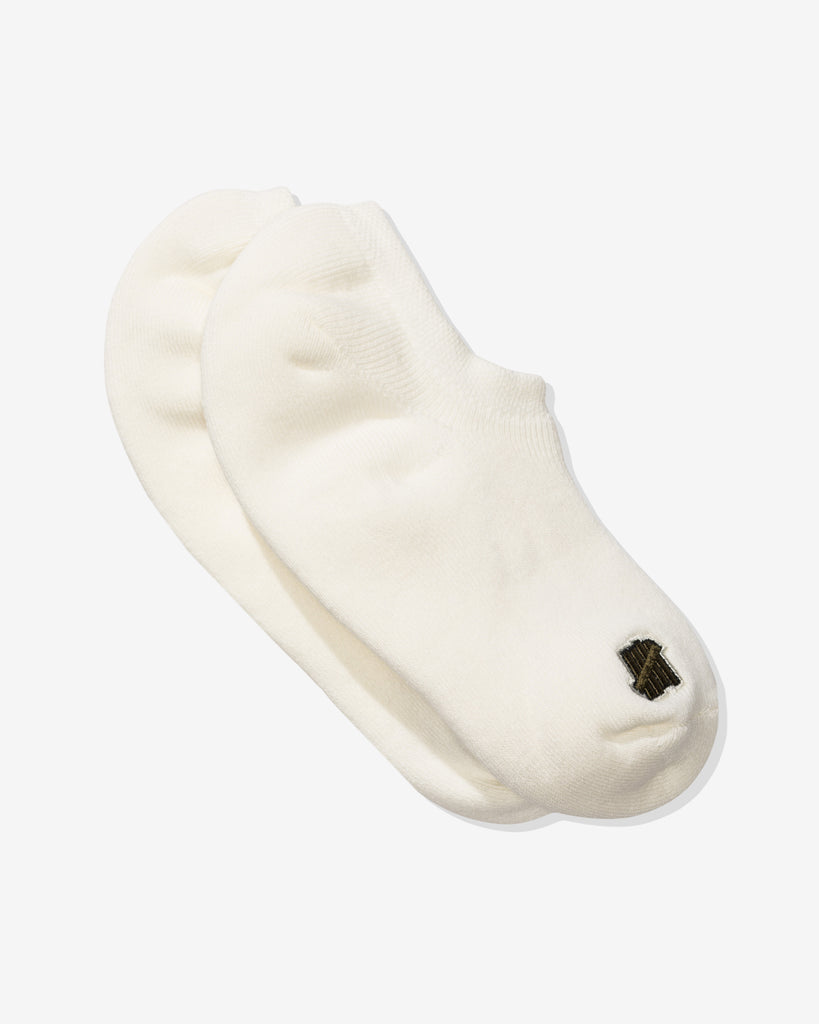 UNDEFEATED PREMIUM ICON NO SHOW SOCK - OFF WHITE