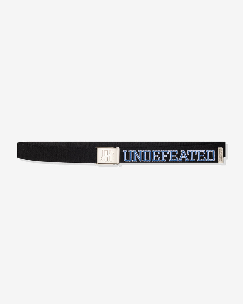 UNDEFEATED WEBBING BELT - BLACK