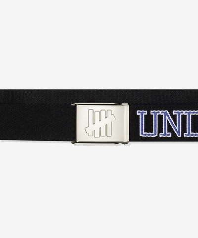 UNDEFEATED FA25 WEBBING BELT - BLACK