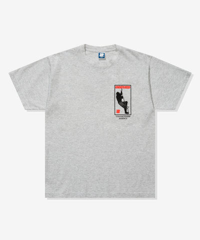 UNDEFEATED HO25 NINJA S/S TEE - HEATHER GREY