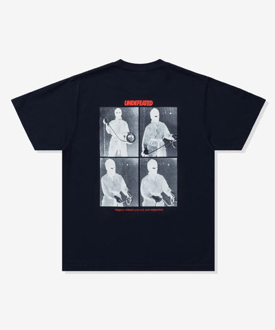 UNDEFEATED HO25 NINJA S/S TEE - NAVY