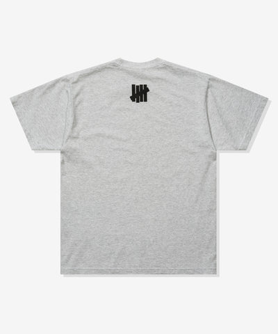UNDEFEATED HO25 STENCIL S/S TEE - HEATHER-GREY