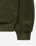 UNDEFEATED HO25 POLAR FLEECE MA-1 JACKET - OLIVE