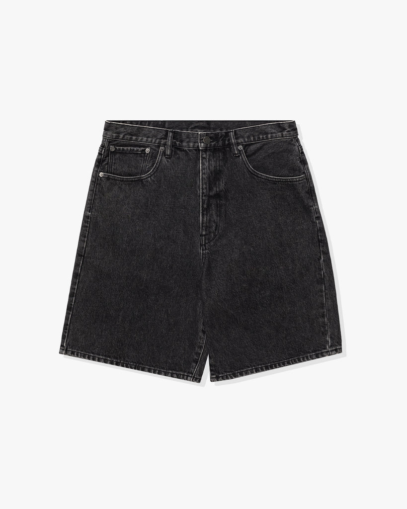 UNDEFEATED 5 POCKET DENIM SHORT BLACK