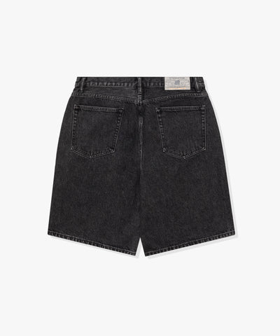 UNDEFEATED SP25 5 POCKET DENIM SHORT-BLACK