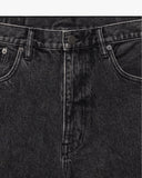 UNDEFEATED 5 POCKET DENIM SHORT BLACK