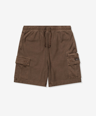 UNDEFEATED CARGO SWEATSHORT - CHOCOLATE