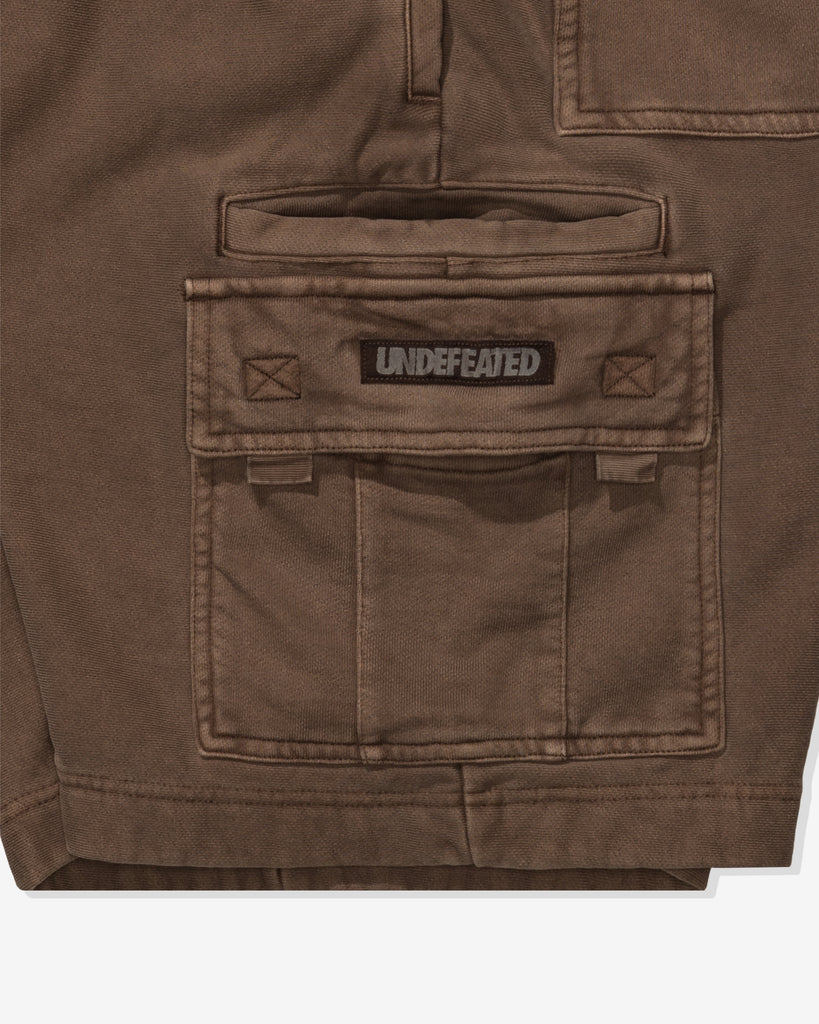 UNDEFEATED CARGO SWEATSHORT - CHOCOLATE