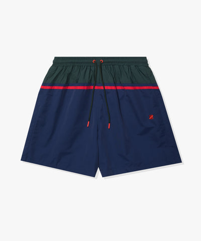 UNDEFEATED SU26 COLORBLOCK SWIM TRUNK - DARK BLUE