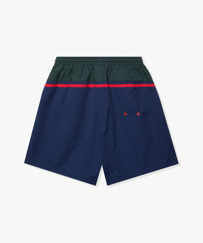 UNDEFEATED SU26 COLORBLOCK SWIM TRUNK - DARK BLUE