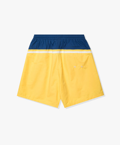 UNDEFEATED SU26 COLORBLOCK SWIM TRUNK - YELLOW