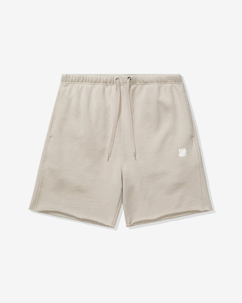 UNDEFEATED ICON CUTOFF SWEATSHORT LIGHT KHAKI