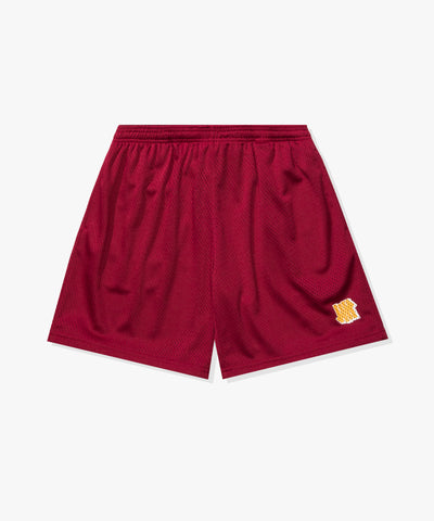 UNDEFEATED ICON HOOP SHORT CARDINAL