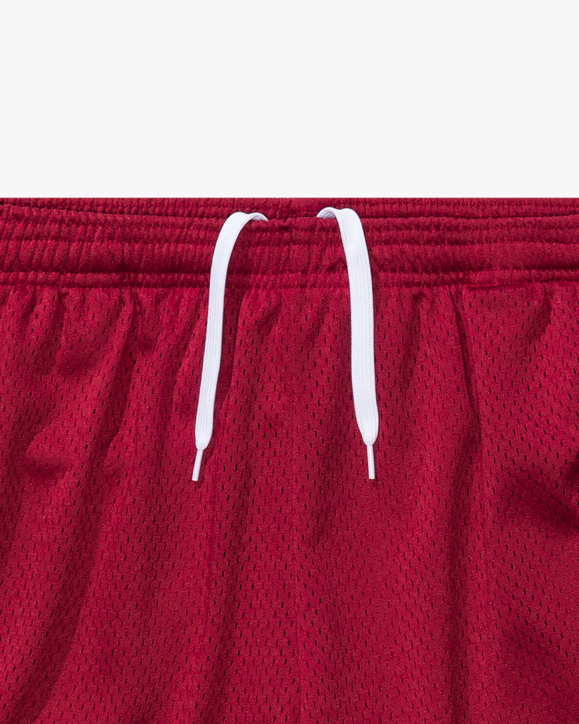 UNDEFEATED ICON HOOP SHORT CARDINAL