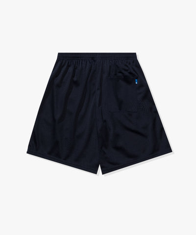 UNDEFEATED SP25 ICON HOOP SHORT-NAVY